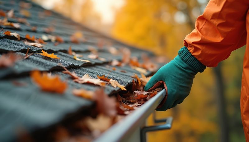 Gutter Cleaning in Spring